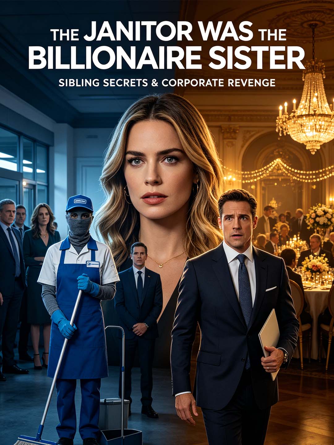 The Janitor Was the Billionaire Sister